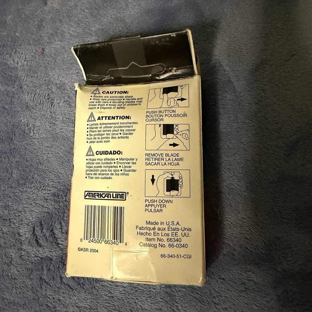 American Line 66-0340 Utility Blade Safety Dispenser